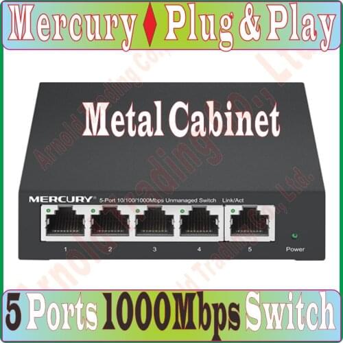 SG105 Replace Tenda TEG1005D, 5 Port 1000M Gigabit Ethernet Switch, 100/1000Mpbs Ethernet Network Switches,Hub LAN,Full-duplex