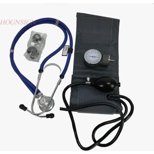 Stethoscope + Sphygmomanometer Heart Child Adult Professional Doctor Use Multi Purpose Clock With stetoscopio Medical Equipment