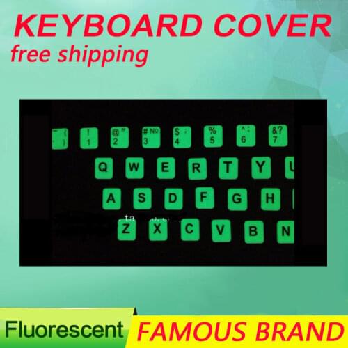 Golooloo For laptop computer notebook English letter Luminous Fluorescent keyboard stickers sticker cover nightlight