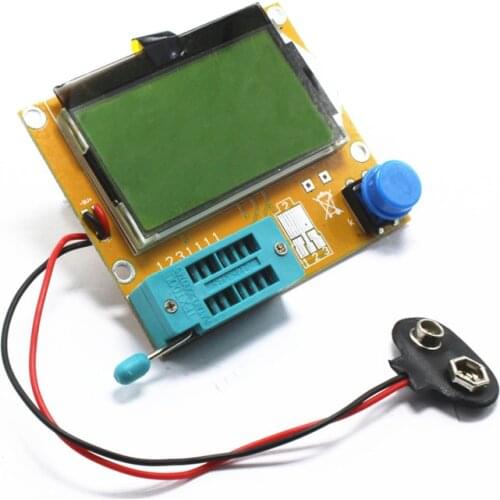 LCR-T4 Mega328 Transistor Tester Diode Triode Capacitance ESR Meter MOS/PNP/NPN L/C/R Well Working