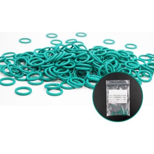 Fluorine rubber O-rings seal ring outer 5/5.5/6/6.5/7/8/8.5/9/10/10.5/11*1.5mm wear-resistant