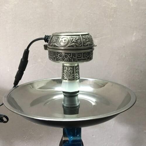 1 X Big E Head Hookah Ceramic Heater Bowl for Shisha Herbal Flavors