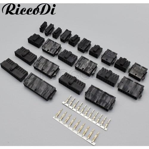 30set 3.0mm pitch double row molex connector male female housing +male female terminal