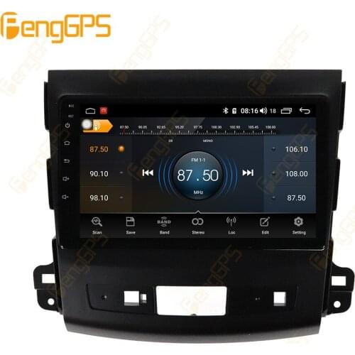 Android 10 PX6 For Mitsubishi Outlander 2006-2012 Car DVD GPS Navigation Auto Radio Stereo Video Multifunction CarPlay HeadUnit