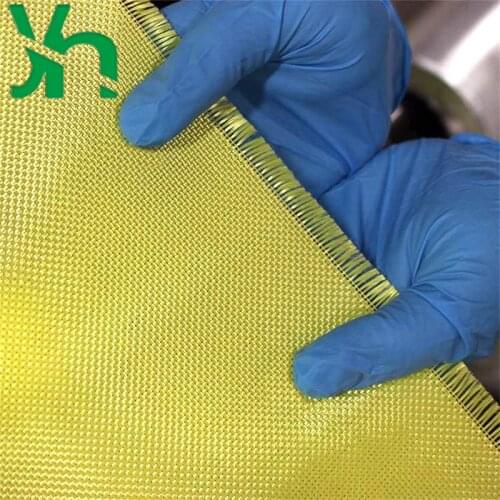 1000D 200g Kevlar 1414 aramid plain woven fabric 1 square metre anti-cutting, high strength, bullet-proof, fiber reinforced core