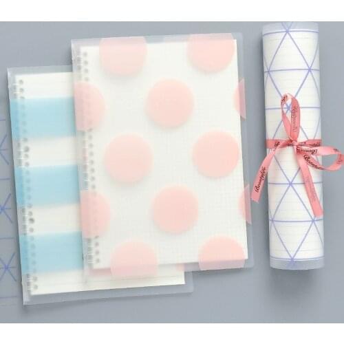 B5 PVC Cover Loose Leaf Design Notebook Sortable Disassembly Notebook Daily Planner Stationery Handmade Sketchbooks Notepad