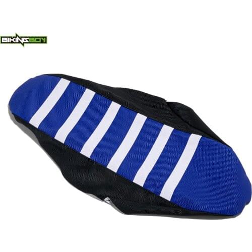 BIKINGBOY For Yamaha YZ 65 2018 2019 YZ65 Seat Cushion Cover Gripper Soft Ribbed PVC Dirt bike Off-Road Motocross MX