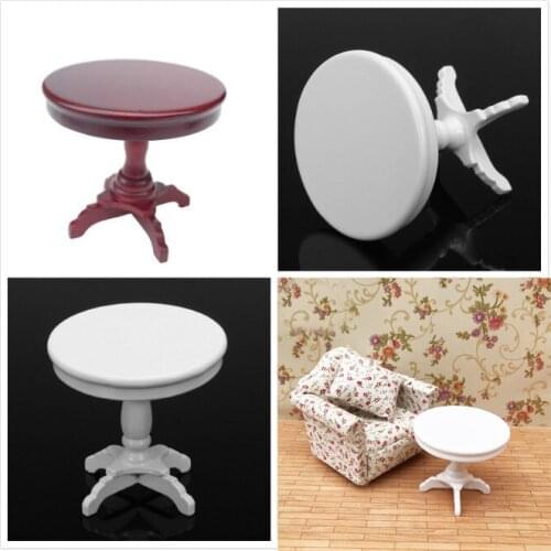 G08-X133 children baby gift Toy 1:12 Dollhouse mini Furniture Miniature rement Wooden table coffee table 1pcs