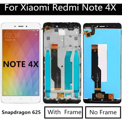 FOR xiaomi redmi note 4x note4x LCD Display Touch Screen For Redmi Note 4 Global Version LCD Only For Snapdragon 625