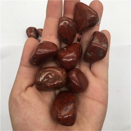 Gemstone natural polished quartz crystals healing stone old red jasper tumbles gifts for Christmas