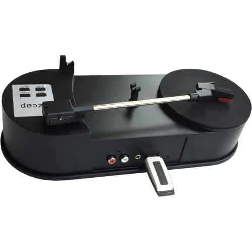 Ezcap613 turntable converter converts vinyl music to digital mp3, no computer required. also can playback recorded music direct