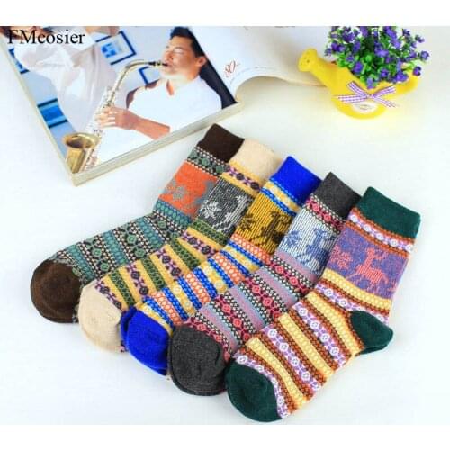 FMcosier Women's Socks With A Pattern
