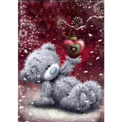 Full Square / Round Drill 5D DIY Diamond Painting Kits "Love Bear" Diamond Embroidery Cross Stitch Home Decor