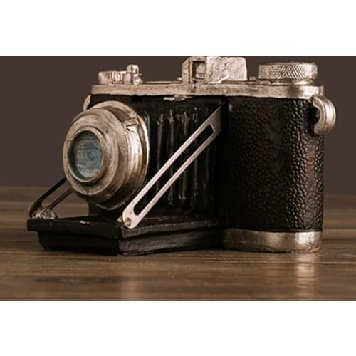 2021 New Creative Camera Retro Furnishings Crafts American Decorations Cafe Window Clothing Store Props Decorations