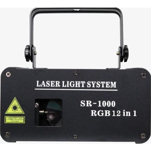 New Arrived LED RGB 12in1 Full Color Animation Laser Light DMX512 For Disco Dj Party LED Effect Light Laser Light Wedding Event