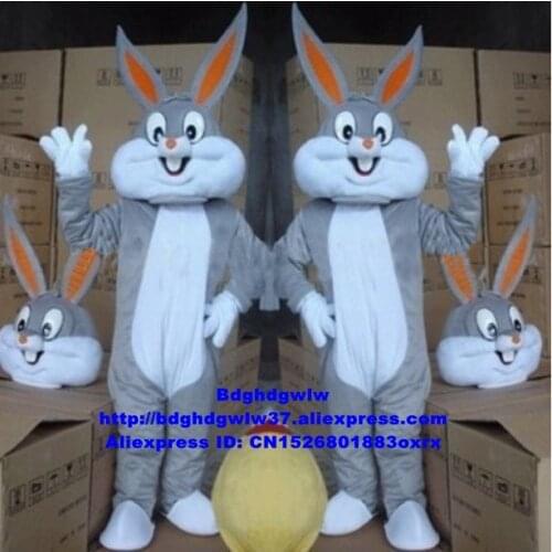 Bugs Bunny Rabbit Mascot Costume Adult Cartoon Character Outfit Suit Competitive Products Birthday Party CX4029 Free Shipping