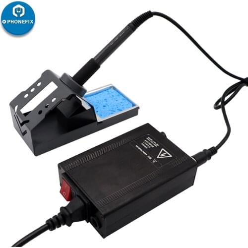 72W Upgrade version T12-D soldering station electronic welding iron T12 Digital Soldering Iron circuit board PCB Welding Repair