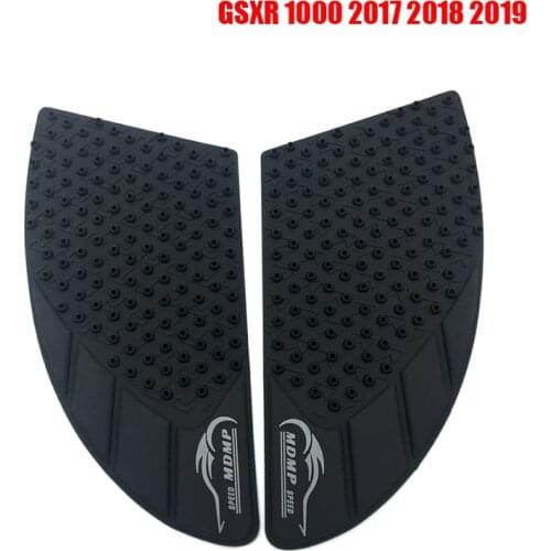 GSXR1000 Motorcycle Anti slip Tank Pad 3M Side Gas Knee Grip Traction Pads Protector Sticker For Suzuki GSXR 1000 GSXR1000 2017