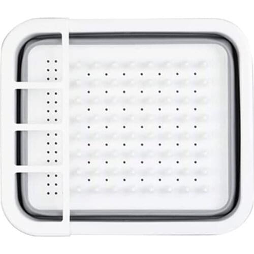 Collapsible Dish Drying Rack for 8 Large Plates, Easy Storage for Less Room, Good Addition to RV, Compact and Portable