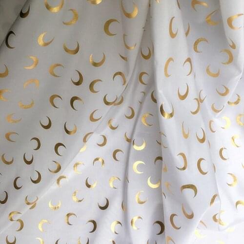 1Y/lot 11style Star Bronzed Sequins Fabric For Women Dress Stage Costume Accessories