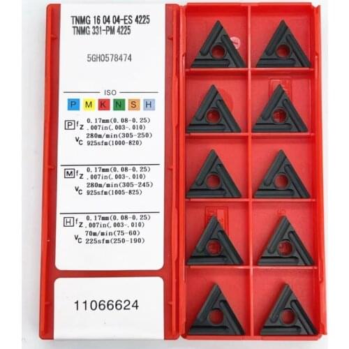 TNMG160404R-ES 4225 External grooving carbide tool High quality metal lathe tool TNMG331 cutting tools TNMG 160404R turning tool