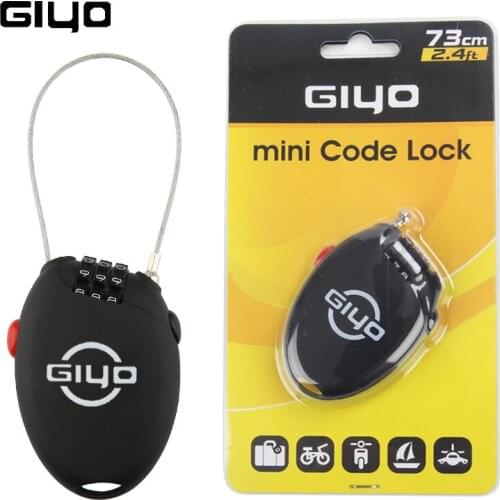 Bicycle lock multi-function coder helmet lock cable road mountain bike balance car anti-theft tool MTB bisiklet aksesuar