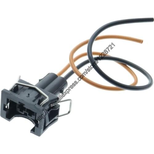 1PC EV1 OBD1 injector plug PIGTAIL Adapter Clip Connector Wire Harness for BUICK LS1 LS6 FORD CHEVY GM PONTIAC