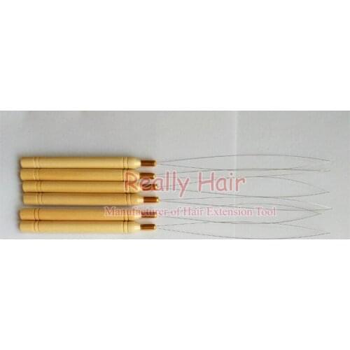 12pcs/lot Quality frim and durable nano hair extension hook needle special for Nano rings