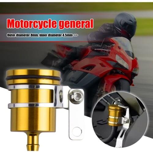 Aluminum Alloy Motorcycle Tank Oil Cup Brake Cylinder Reservoir Motorbike Rear Front Clutch Motorcycle Modification Parts