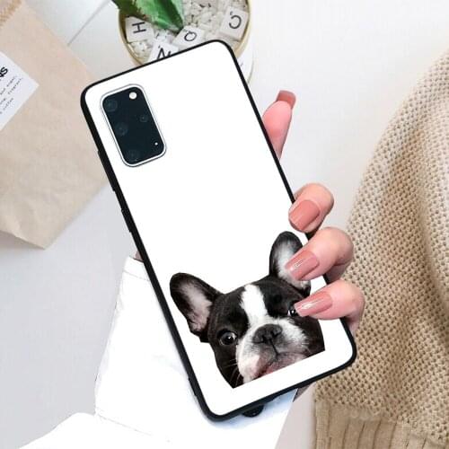 For Samsung Galaxy French bulldog, Vincent the frenchie Soft TPU Black Border Samsung Galaxy Case