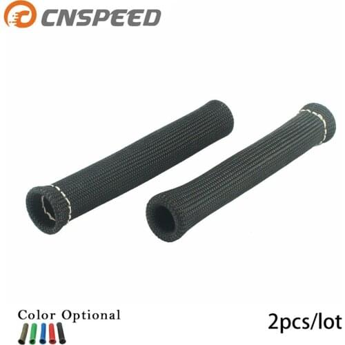 CNSPEED 2pcs/lot High Performace New Arrived 1200 Degree Spark Plug Ignition Wire Heat Boot Heat Protector Cover Sleeve YC100764