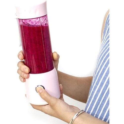 150ml Electric Fruit Juicer Glass Mini Hand Portable Smoothie Maker Blenders Mixer USB Rechargeable for Home Travel