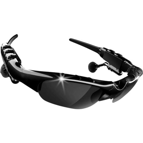 SOONHUA Bluetooth 5.0 Sunglasses Headphone In Ear Polarized Headset Earbuds Wireless Earphone With Mic For Driving Outdoor