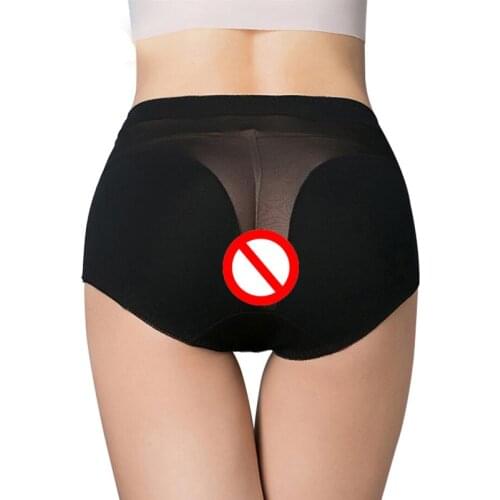 Womens Cotton Brief Underwear PantiesFashion Girls Sexy Lace Briefs Back Hollow Out High-Rise Ladies Lingerie Brief