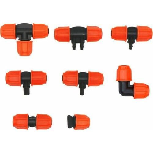 10 Pcs/lot Durable Water Sprinkle 9/12 Inch Water Hose Quick Connector Pipe Adaptor Water Tap Hose Pipe Fitting Set connector