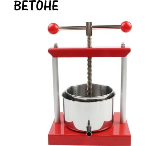 Stainless Steel Manual Squeezer Orange Lemon Citrus Press Juicer Slow Extractor Hand Fruit Juice Wine Separator Oil Pourer