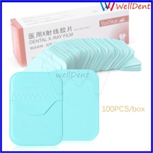 Dental Radiograph X-Ray Film Size 3cm x 4cm for Reader Scanner Machine 100pcs