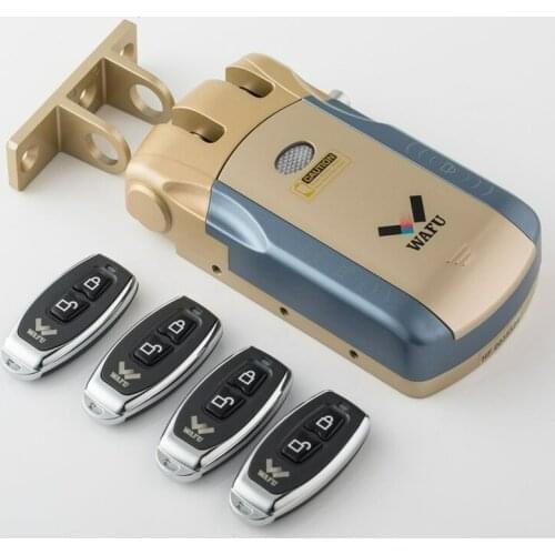 Wafu HF-010 Wifi APP Smart Lock Wireless Electronic Door Lock Phone Control Invisible Lock Remote Control Indoor Touch Locks