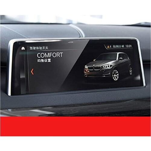 For BMW X5 F15 / X6 F16 2015 2016 2017 2018 GPS Navigation Tempered Glass 10.2 Inch Screen Cover Protective Film Car Styling