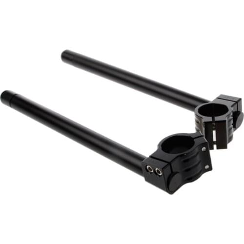 1 Pair Universal CNC 37mm Motorcycle Clip on Ons Fork Riser Regular Handlebar