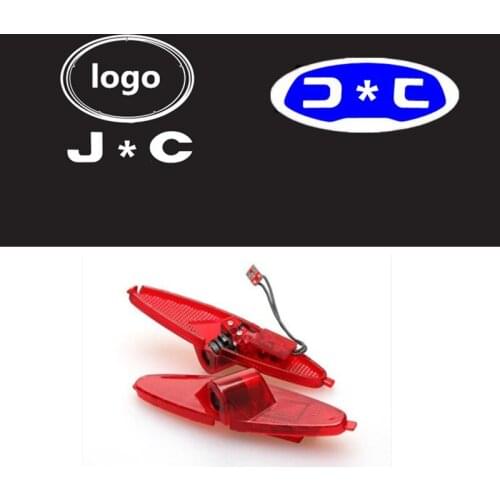 2PCS for J-AC S3 S5 A30 A13 T6 T8 M2 Door Logo Lights Projector LED door Warning Light 3D Shadow Ghost Light Puddle Lights