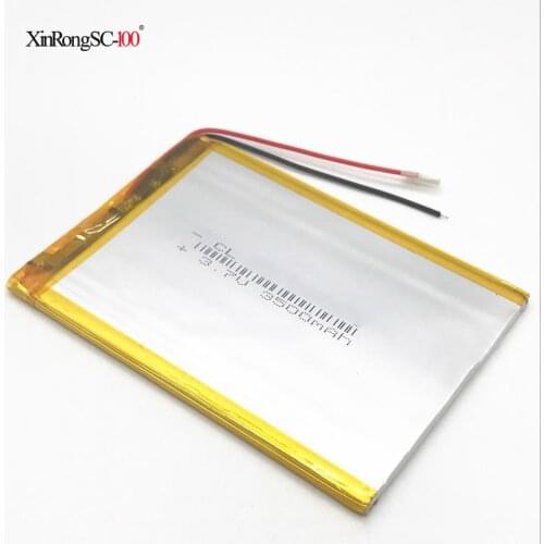 3.7V 3500mah Tablet update Battery For 7" Tablet Q8 Q88 A13 U25GT Freeander PD10 3G PD20 3G TV MTK6575 MTK6577