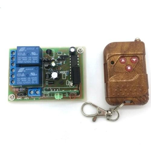 DC Wireless Remote Controller 12V 24V Control Switch Motor 12 V Volt Reversed DC12V For Electric Doors Windows Lifting Equipment