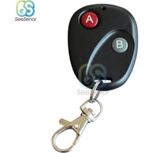 Wireless Remote Control 315MHz 433MHZ Controller Opener 2 Keys Fixed Learning Code For Gate Garage Door