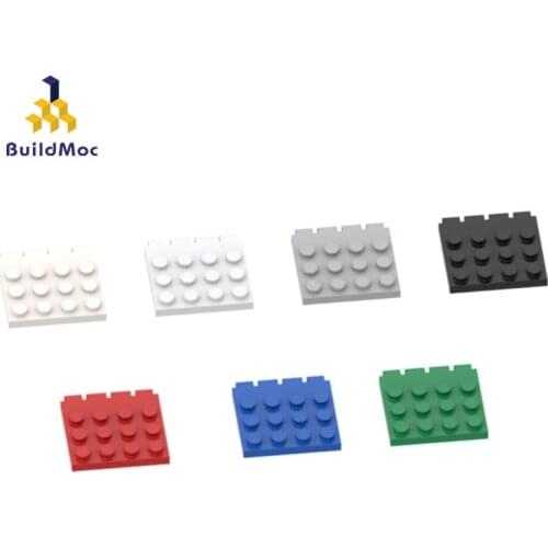 BuildMOC Assembles Particles 4213 4x4 Vintage Joint Board For Building Blocks Parts DIY LOGO Educati