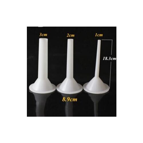 Diameter 8.9cm Meat Grinder Parts No.22 3 in 1 plastic sauceage maker kit 1cm 2cm 3cm