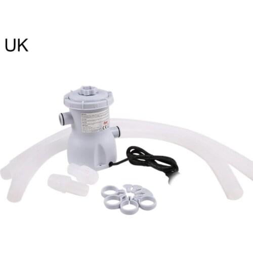 Electric Swimming Pool Filter Pump for Above Ground Paddling Pools Water Cleaning Tools Kits