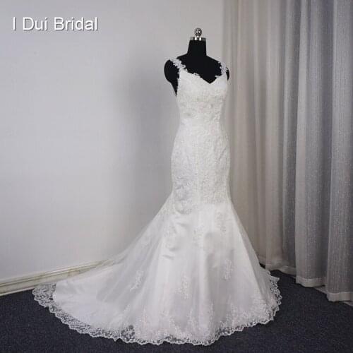 I DUI Bridal V-neck Wedding Dresses
