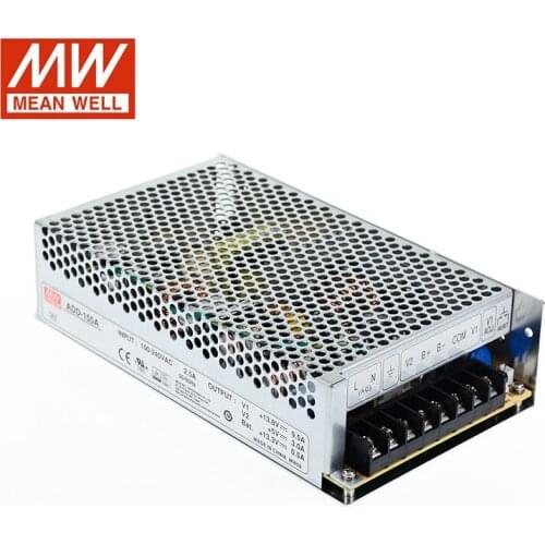 Meanwell ADD-155A ADD-155B 5V 13.3V 27.1V 155W UPS Function Security Industry or Battery Backup Systems Switching Power Supply