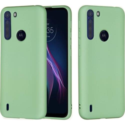 Soft Liquid Silicone Phone Case Phone Shell Compatible for Motorola One Fusion